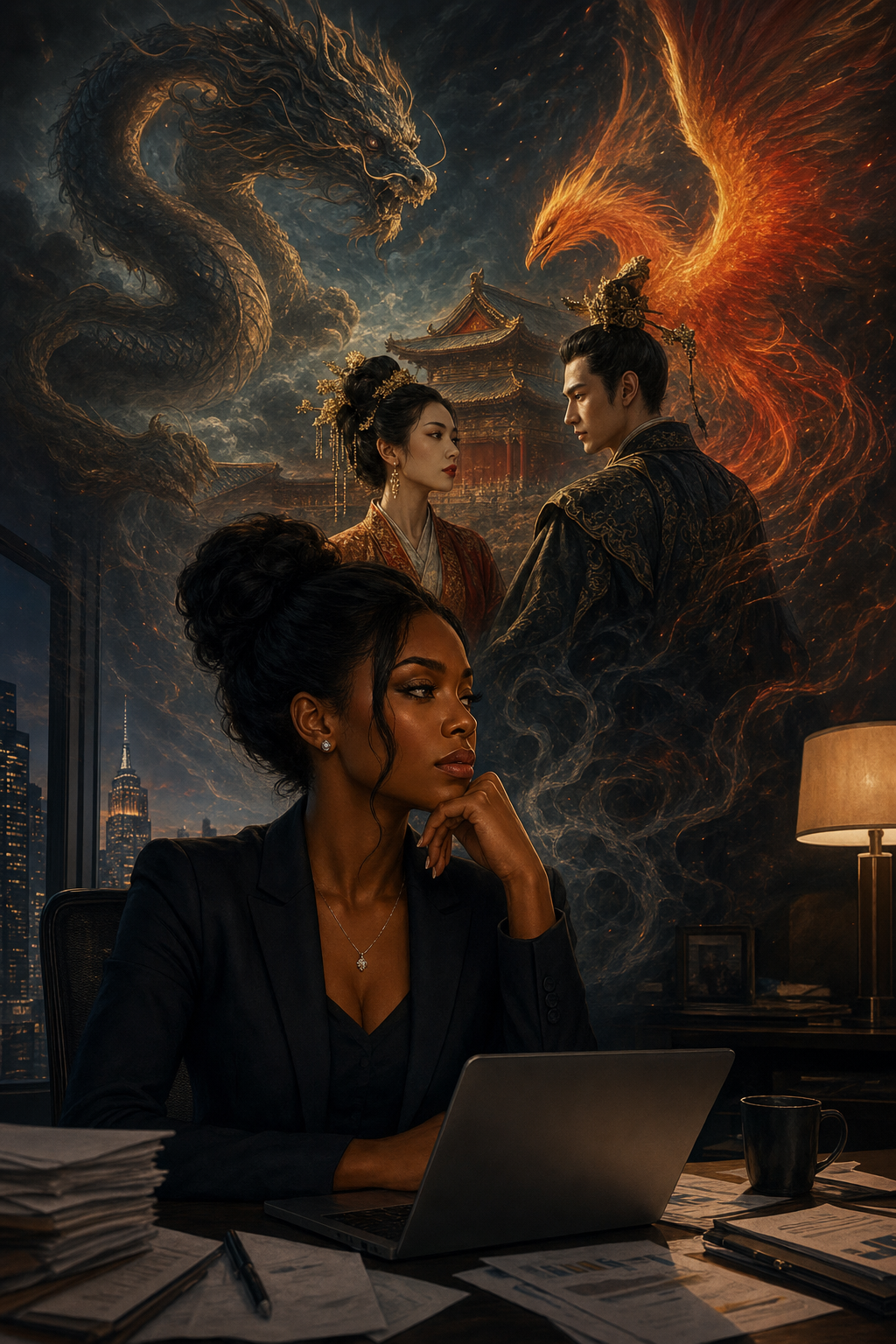 The eleventh dragon and a Phoenix