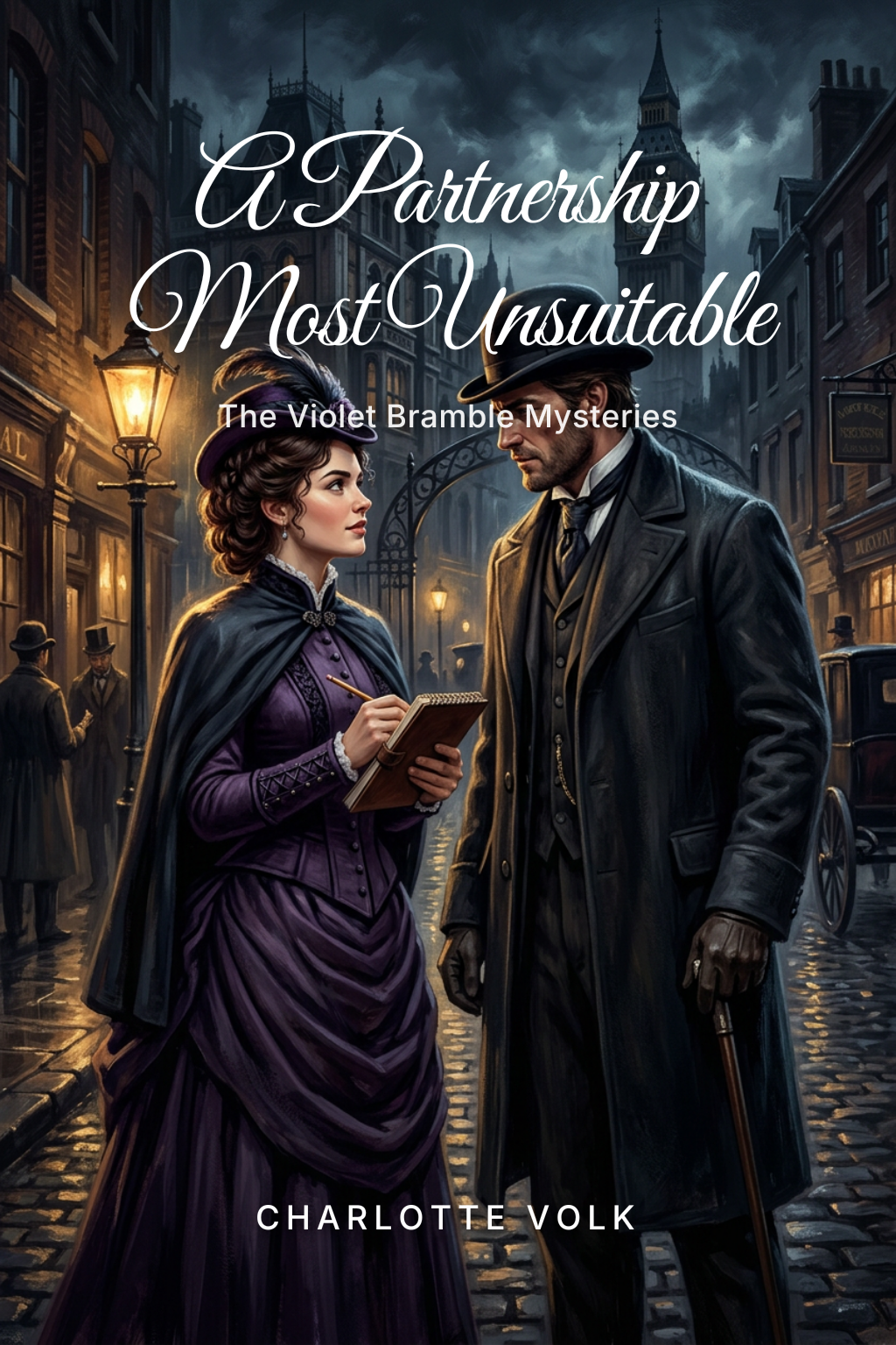 The Violet Bramble Mysteries, Book 1 A Partnership Most Unsuitable