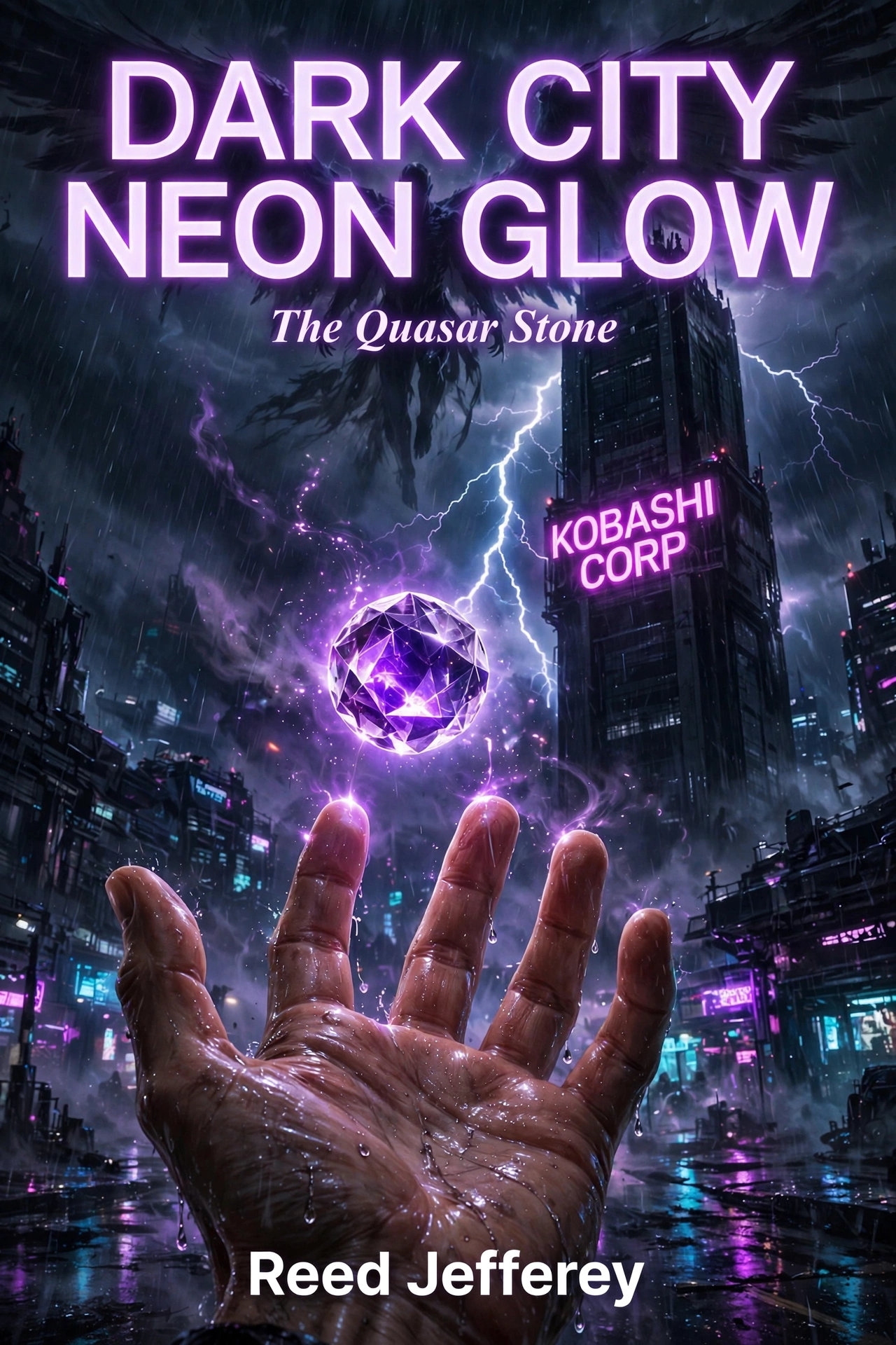 Dark City Neon Glow